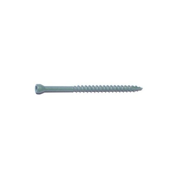Saberdrive Deck Screw, #8 x 3 in, Steel, Trim Head, Torx Drive, 93